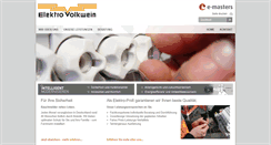 Desktop Screenshot of elektro-volkwein.de